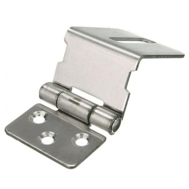 Liquidation! Pince de Fixation beishanbush en Acier Inoxydable 90, Fermoir et Agrafe pour Serrure de Porte de Portail pour Cadenas, 2 Pcs, Taille Unique, Argent
