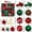 G, variant on PONPRNGY Christmas Ball 44pc Set of Painted Plastic Electroplated Balls for Christmas Decoration
