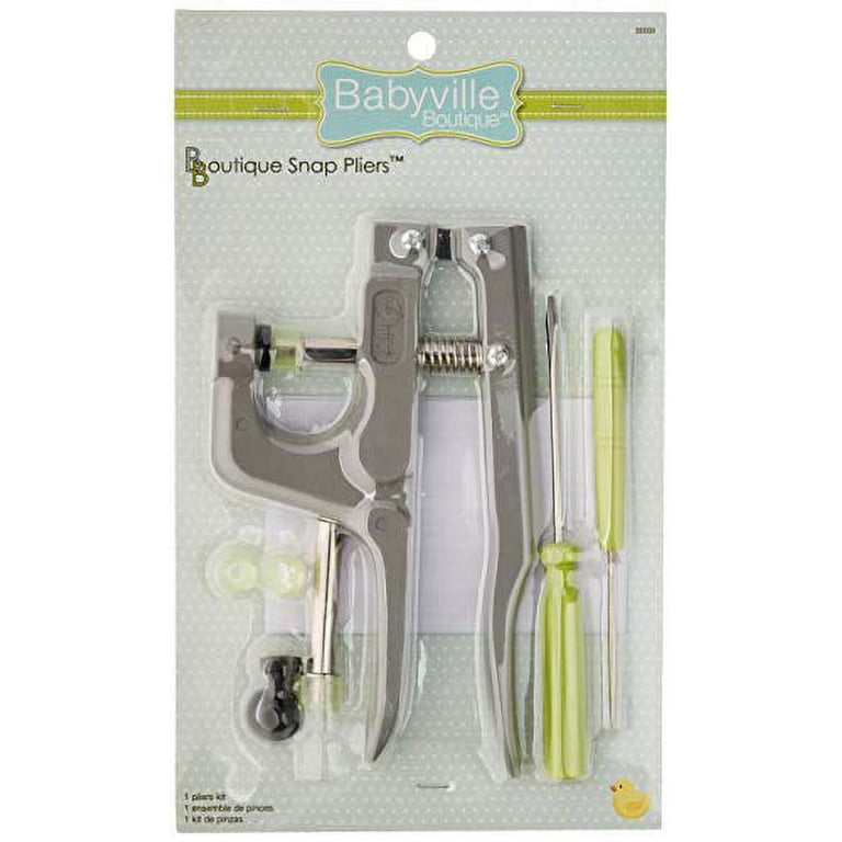 How to Attach Babyville Plastic Snap Sets - Sew4Home
