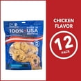 thumbnail image 4 of Pet Factory 100% Made in USA Beefhide Bones Chicken Flavored 6", 12 Count, 4 of 12