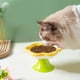 thumbnail image 1 of Plato De Cerámica Para Gatos Comedero elevado de cerámica con forma de flor para gatos, capacidad de 15 x Rkxzt, 1 of 8