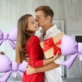 thumbnail image 4 of Big Bow Balloon, Wedding Decor, Holiday Photo Prop Balloon, for Homeowners Home Office School Birthday Party Bridal Shower Wedding Graduation Celebration (Light Violet), 4 of 4
