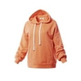thumbnail image 2 of A2Y Women's Relax Fit Kangaroo Phone Pockets Hoodie Sweatshirts Peach M, 2 of 5