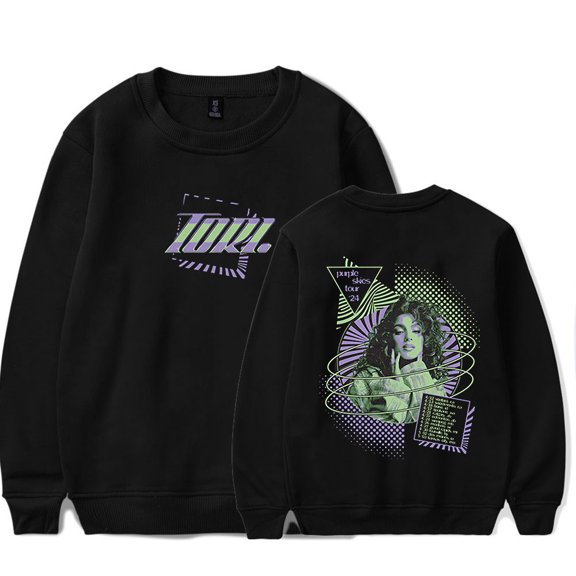 Tori Kelly Merch TORI. TRIPPY crew neck sweatshirt Women Men Long sleeve Fashion Casual Hooded Sweatshirts