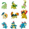 thumbnail image 2 of Pokemon Evolution Chikorita, Cyndaquil & Totodile Figure 9-Pack, 2 of 2