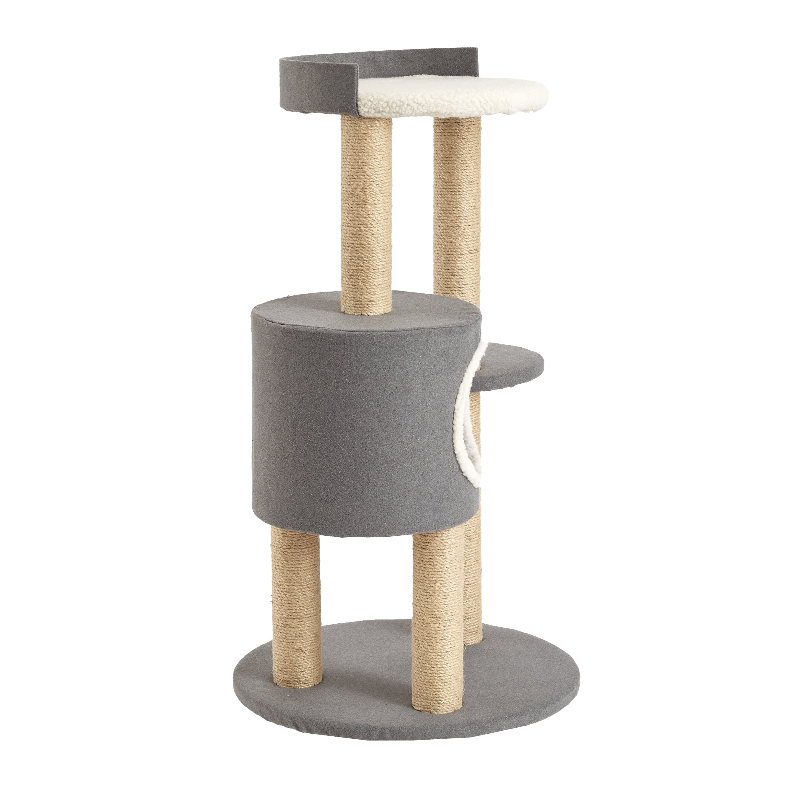 Two by Two Oak 4-Level Cat Tree and Tower
