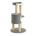 thumbnail image 3 of Two by Two Oak 4-Level Cat Tree and Tower, 3 of 13