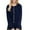 Navy, variant on Axiiglly Cardigan Sweaters for Women Button Down Open Front Knit Cardigans Loose Casual Long Sleeve Sweaters Cardigan