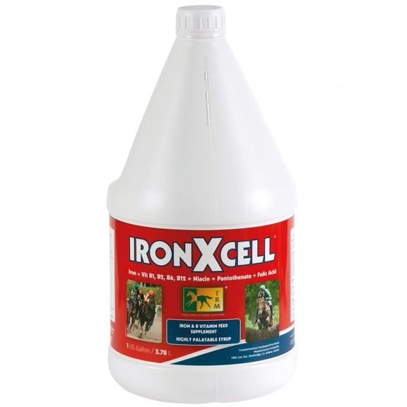 TRM IronXcell Liquid Horse Feed Supplement for Healthy Metabolism and Hindgut