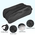 thumbnail image 3 of Uxcell Golf Shoe Bag, Dust Proof Shoe Bags Portable Golf Shoes Organizer, Black 4 Pack, 3 of 5