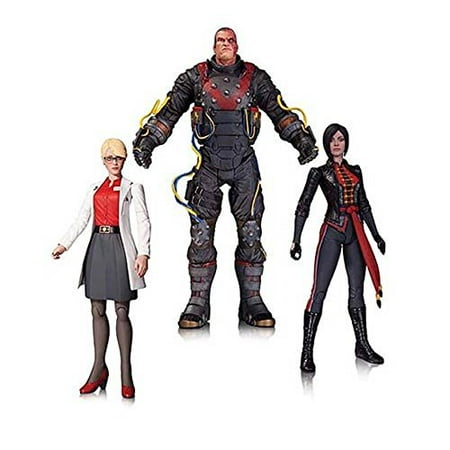 Dc Collectibles Batman Arkham Origins The Electrocutioner Dr Harleen Quinzel And Lady Shiva Action Figure Pack Of 3 Walmart Canada - dc collectibles batman arkham city series 3 batman roblox