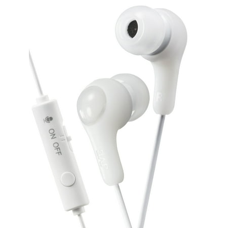 UPC: 0046838077357 | JVC Inner Ear Headphones White HAFX7GW