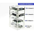 thumbnail image 1 of Micro Connectors RAS-PCS46 4 Layer Acrylic Stackable Raspberry Pi Case with Fan-Model B B Plus & Zero, 1 of 4