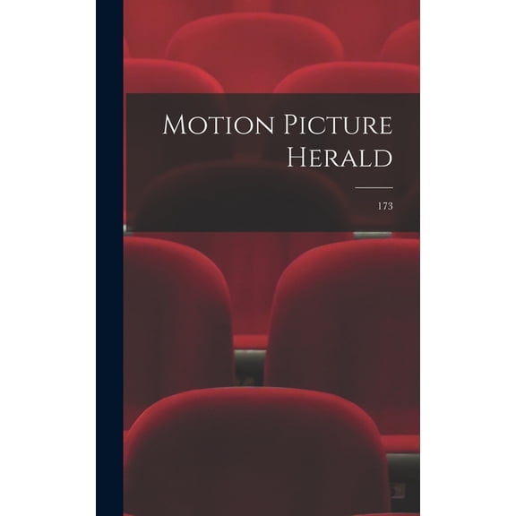 Motion Picture Herald; 173, (Hardcover)