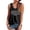 Black, variant on Women Loose Fit Tank Tops Causal Plus Size Sleeveless Racerback Shirts Crew Neck Sunflower Printed Summer Tops Graphic Tees Yellow S