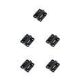 thumbnail image 3 of Transemion 1/2/3/5 Position Control Hinge Replacement Plastic Torques Hinges Lock Security Furniture Window Cabinet Free-Stop Damping Black 5PCS, 3 of 6