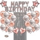 thumbnail image 1 of Decoración de fiesta de cumpleaños, cortina de flecos con pancarta de feliz cumpleaños, 1 of 5