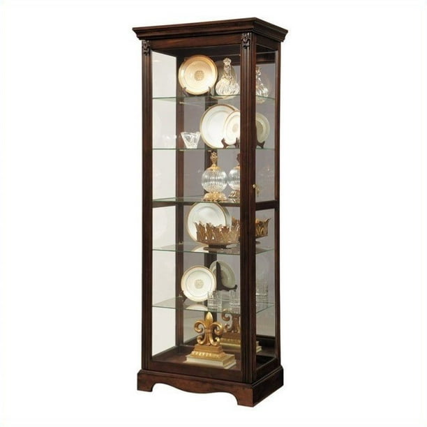Pulaski Curio Classic Display in Warm Cherry