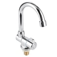 thumbnail image 2 of Grifo de lavabo de un solo grifo de agua fría, rotación de 360 grados, rosca de montaje de 1/2 pulgada para autocaravana RV, 2 of 14