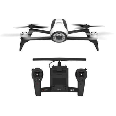 Parrot Bebop 2 Quadcopter Drone + Skycontroller Bundle - White