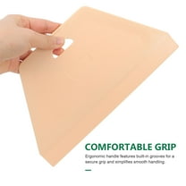 Soimiss Wall Paper Application Tools Wallpaper Smoothing Tool Beige 2Pcs