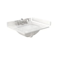 thumbnail image 3 of Beckett 24" White Single Vanity & White Quartz Top (3-Hole) & Gold Trim, 3 of 5