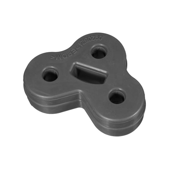 C2C32948 Car 11mm 3 Holes Muffler Exhaust Hanger for XF XJ 2008-2018 Bushing Bracket Kit Black 1pcs