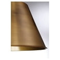 thumbnail image 5 of Savoy House 7-131-1-322 Alden 1 Light Pendant in Warm Brass Finish (18"W x 34"H), 5 of 5