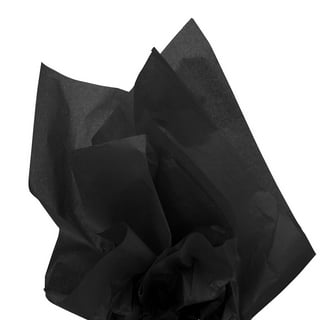160 Sheets Black Tissue Paper for Gift Wrapping Bags, Bulk Set for