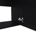 thumbnail image 5 of Wooden Cabinets, Utica Wall Cabinet, Kitchen, Black, Black Living Room Cabinets,Engineered Wood Cabinets With Doors, Furniture Primary Living Space Cabinets, 5 of 8