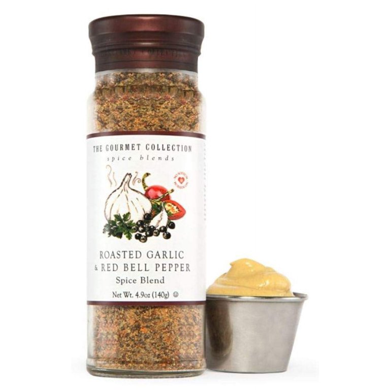 Gourmet Collection Roasted Garlic And Red Bell Pepper Spice Blend For...
