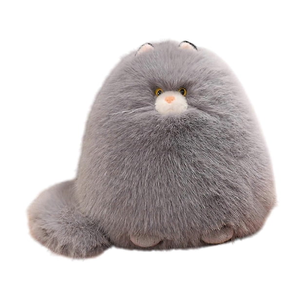 Cat Plush Toy Collectible Funny 30cm Plush Doll for Children Baby Boys Girls white