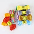 thumbnail image 4 of U8MO 20 Meter 2mm Braided Macrame Satin Silk Cord Chinese Knot Nylon Rattail Thread-11# Purple, 4 of 6