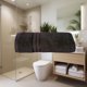 thumbnail image 2 of Toalla Medio Baño Encanto Negro Poliéster Concord, 2 of 2