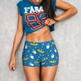 thumbnail image 3 of Balery Cartoon Goose Pantalones cortos de entrenamiento estampados para mujer, sin costuras, ajustados, para gimnasio, yoga, correr, deportes, ejercicio activo, fitness.-Medium, 3 of 8