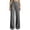 *Gray, variant on VBVC Women's Corduroy High Waisted Pants , Winter Business Work Trousers For Women , Ladies' Wide Leg Trousers with Pockets, Black , S-3XL