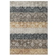 thumbnail image 7 of Garvee 5'x7' Area Rug Vintage Boho Geometric Rug Non Slip Non-Shedding Farmhouse Soft Foldable Accent Rugs, Brown, 7 of 7