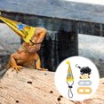 thumbnail image 3 of 1 set lagarto sombrero leash halloween mascota traje mascota lagarto decorativo sombrero, 3 of 8