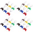 thumbnail image 4 of Game Controller Necklaces Game Controller Shape Video Game-Themed Events Assorted Color Silicone Stainless Steel Bag Charm 30Pcs, 4 of 5