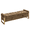 Velvet Brown, variant on BaseBeauty 67" Storage Bench for Bedroom, End of Bed Bench with Double Lids, Black Bench for Bedroom with Golden Legs, Velvet Black