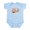 Sky Blue, variant on CafePress - 26.2 Retro Infant Bodysuit - Baby Light Bodysuit, Size Newborn - 24 Months