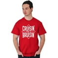thumbnail image 5 of Cruising a Bruising Fight Rebel Punk Men's Graphic T Shirt Tees Brisco Brands L, 5 of 6