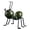 Black, variant on Fridja Metal Wall Art Ants 3D Sculpture, Colorful Ant Inspirational Wall Decor Hanging for Indoor and Outdoor, Outdoor Garden for Home, Living Room, Patio, Office