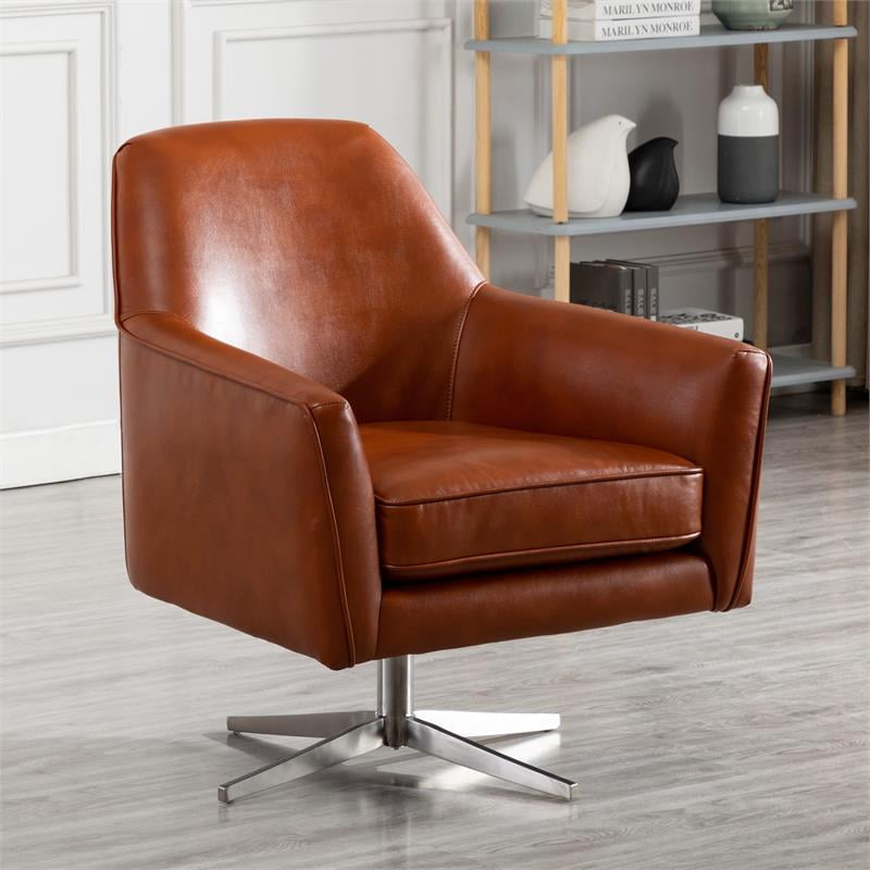 Caramel Leather Chair Ethan allen has a variety of