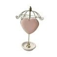 thumbnail image 4 of Expositor de collares y joyas giratorio y moderno. rosa, 4 of 9
