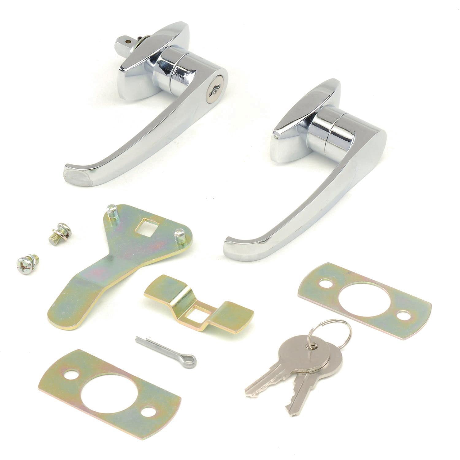 Global Industrial Replacement Lock Set W/Keys for Cabinet Model 603355 603357 23