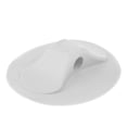 thumbnail image 3 of Almencla 2 White PVC Single Hole Boat Rope Buckle Deck Mount Raft Accessories, 3 of 8