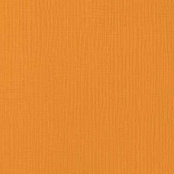 American Crafts 80lb Textured Cardstock 12"X12"-Melon