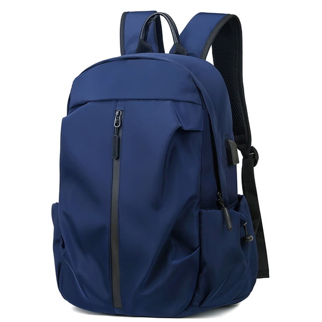 Mochila para mujer y hombre, mochila de viaje, mochila resistente al agua, mochila de día, azul oscuro
