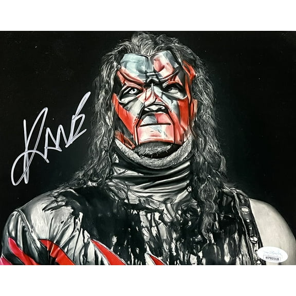 Kane Signed 8x10 WWE Wrestling Photo JSA ITP